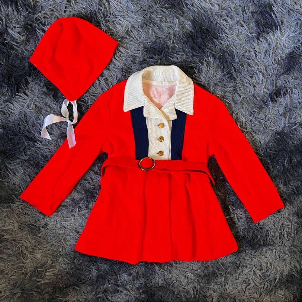 True Vintage Coat and Bonnet Set